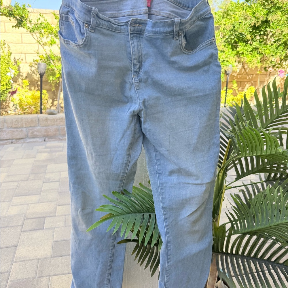 Place Women's Denim Blue Bootcut Jeans